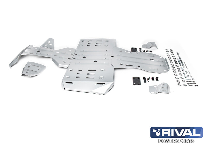 RIVAL Complete skid plate kit - Aluminium CF Moto CForce 850 - 1067487