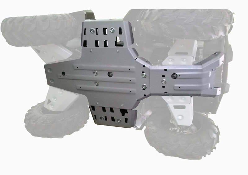 RIVAL Skid Plate - Aluminium Yamaha Grizzly 700 - 1067491
