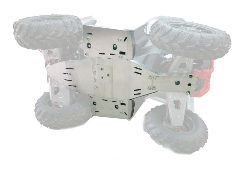 RIVAL Skid Plate - Aluminium Polaris Scrambler 850/1000