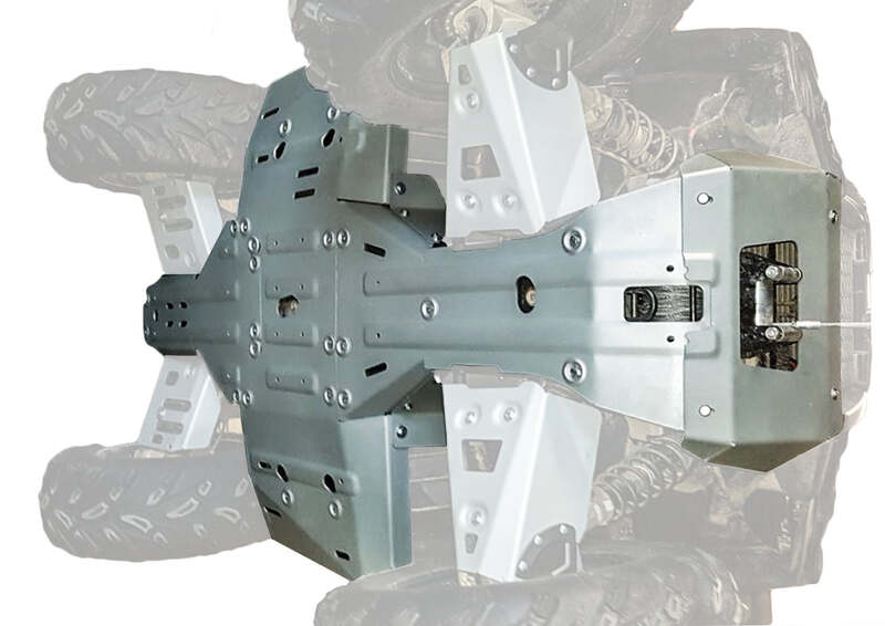 RIVAL Skid Plate - Aluminium Polaris Sportsman 450/570