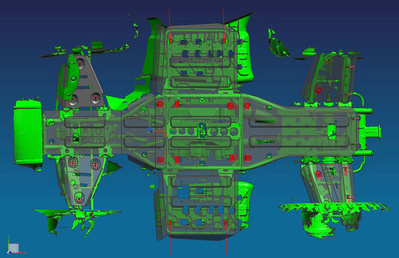 RIVAL Complete skid plate kit - Aluminium Kymco MXU 500i/550i/700i