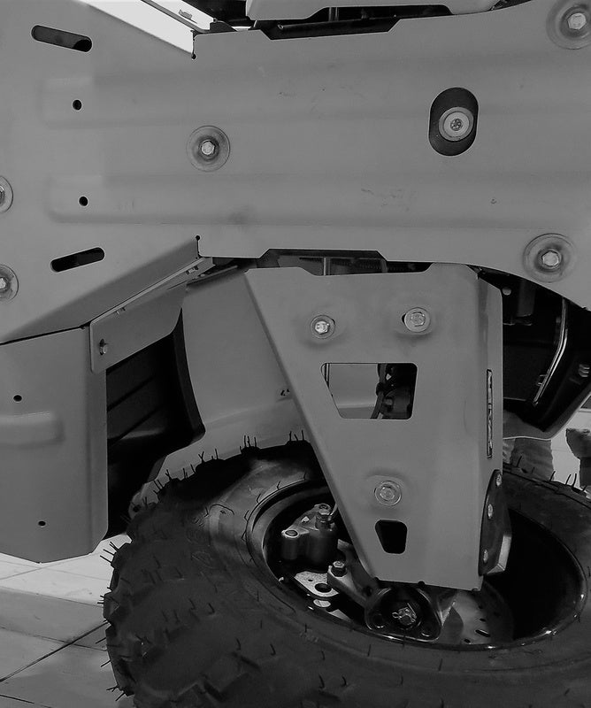 RIVAL Front Arm Guard Kit - Aluminium Polaris Sportsman 570 Touring