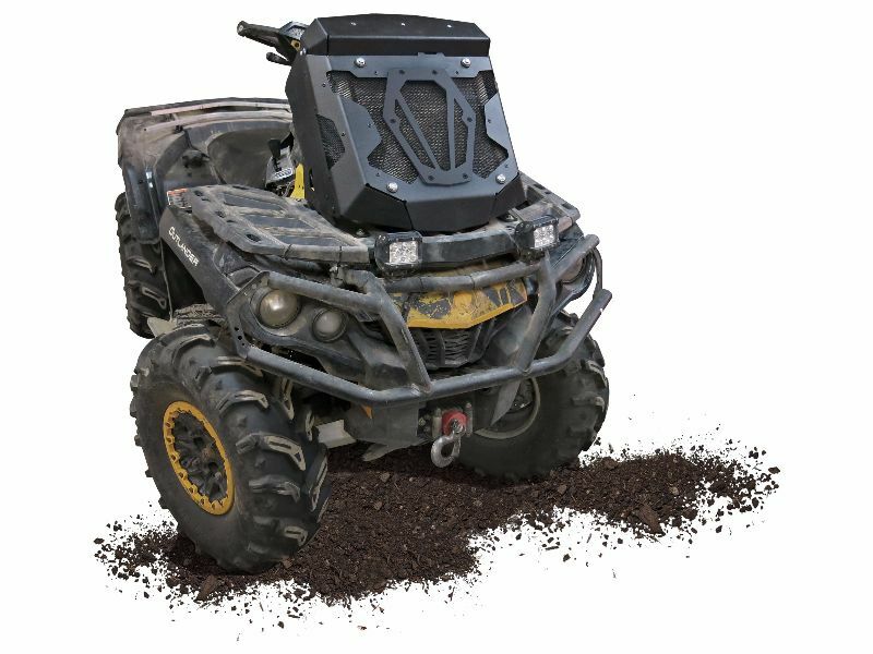 RIVAL Radiator relocation kit - Aluminium Yamaha YFM 700 Kodiak/Grizzly