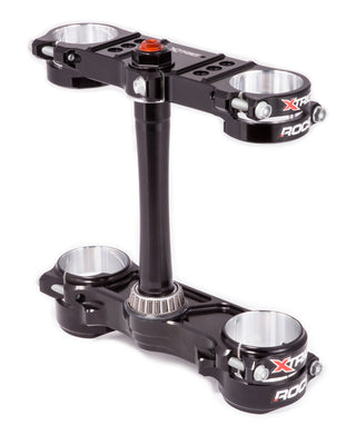 XTRIG ROCS Tech Triple Clamp Black 22mm offset KTM/Husqvarna
