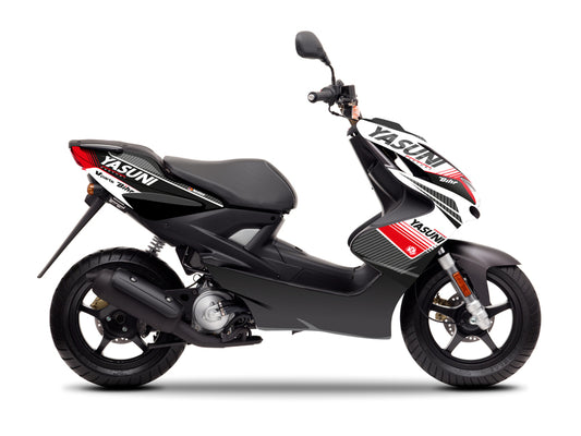 KUTVEK Yasuni Factory Sticker Kit Red/White MBK Nitro/Yamaha Aerox 50 - 1067858