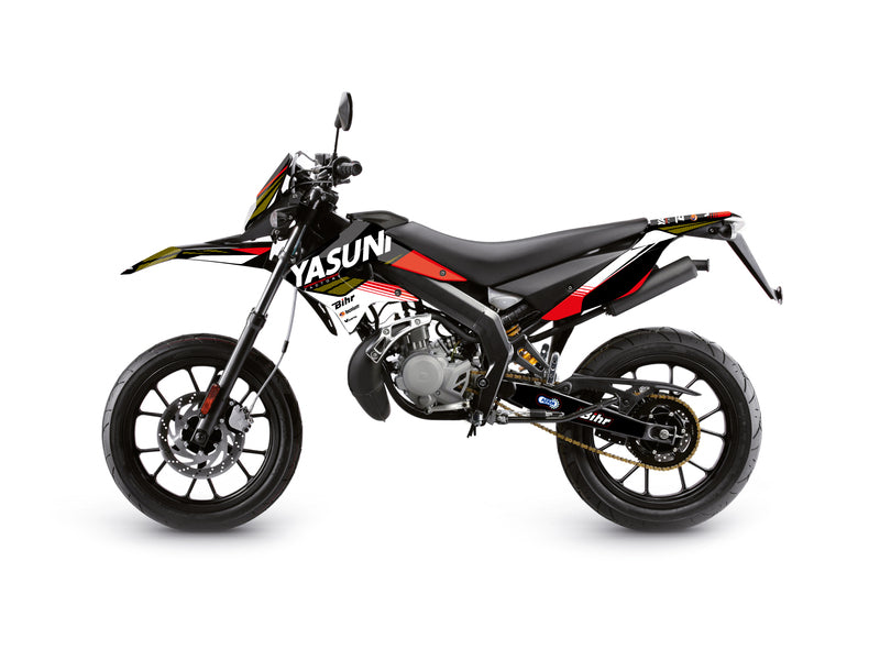 KUTVEK Yasuni Factory Sticker Kit Red/Black Derbi DRD X-Treme 50