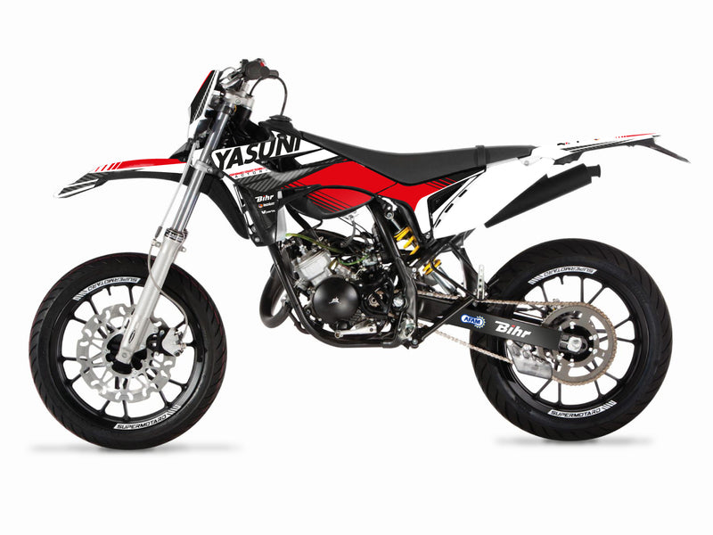 KUTVEK Yasuni Factory Sticker Kit Red/White Sherco SM50