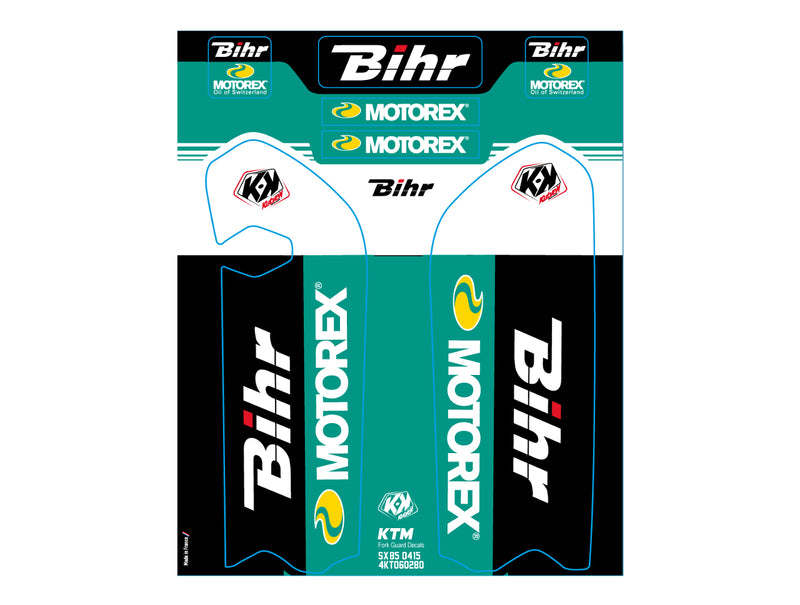 Kutvek fork stickers KTM SX85