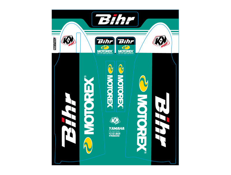 Kutvek fork stickers YAMAHA YZ-YZF