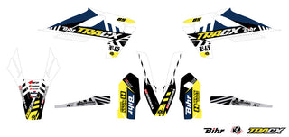 KUTVEK Tracx-Grafikkit, Weiß, Husqvarna TC85 – 1067929 