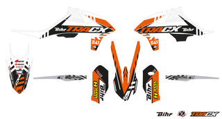 KUTVEK Tracx-Grafikkit Orange KTM EXC/EXC-F - 1067944 