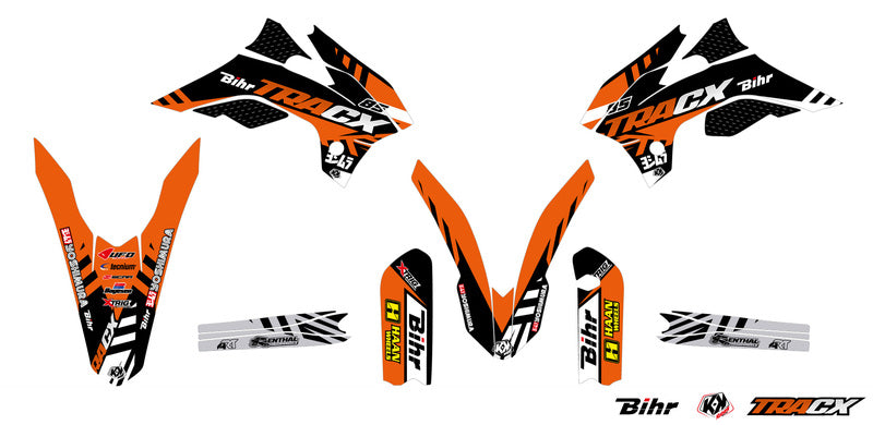KUTVEK Tracx Graphic Kit Orange KTM SX85 - 1067949