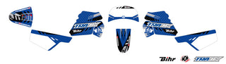 KUTVEK Tracx-Grafikkit, Blau, Yamaha PW50 