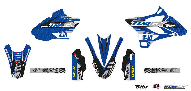 KUTVEK Tracx Graphic Kit Blue Yamaha YZ85 - 1067967