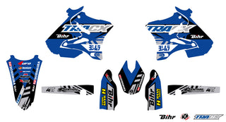 KUTVEK Tracx-Grafikkit, Blau, Yamaha YZ125 
