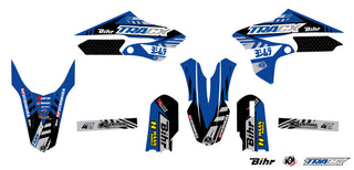KUTVEK Tracx-Grafikkit, Blau, Yamaha YZ65 