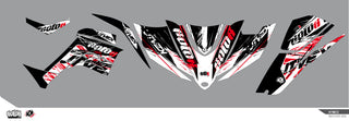 KUTVEK Rotor-Grafik-Kit, Schwarz, Kymco Maxxer 450 