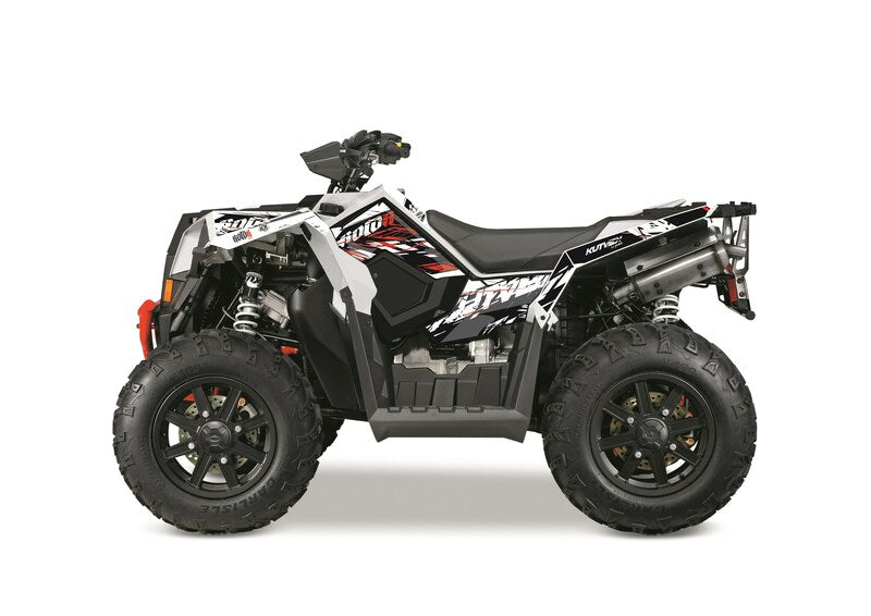 KUTVEK Rotor Graphic Kit Black Polaris Scrambler 850/1000