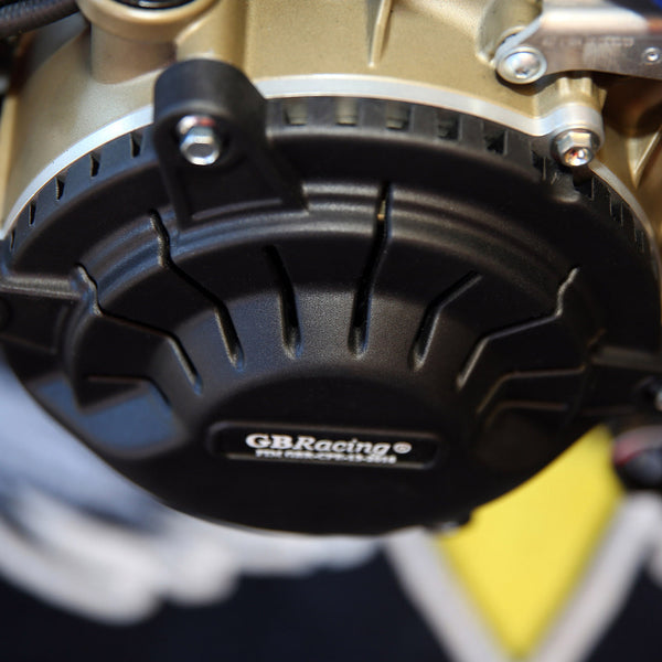 GB RACING Kupplungsdeckel Schwarz Ducati Panigale V4 