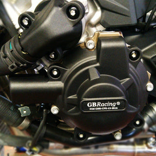GB RACING Zündungsdeckel Schwarz BMW S1000RR 