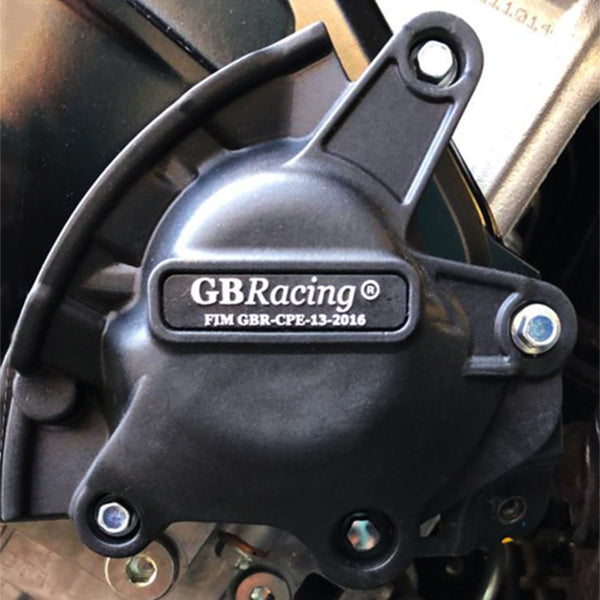 GB RACING Motordeckelsatz Lichtmaschine/Kupplung/Puls Schwarz Suzuki GSX-R1000 