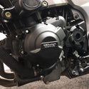 GB RACING Engine Cover Set Alternator/Clutch/Pulse Black Kawasaki Z1000SX
