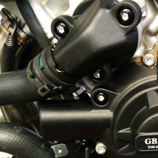 GBRACING Wasserpumpenabdeckung Schwarz BMW S1000RR 