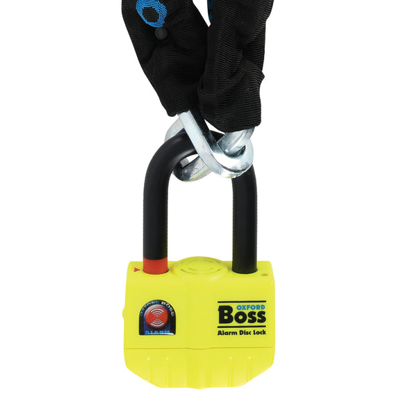 OXFORD Big Boss Alarm Chain Lock - 1.2m x 12mm