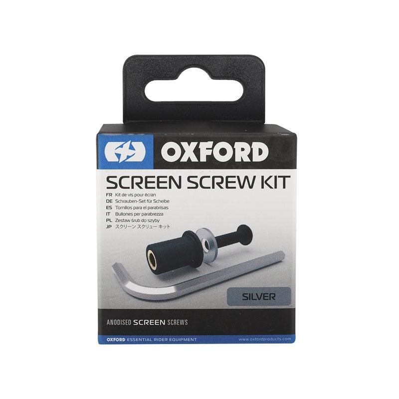 OXFORD Screw kit for Screens Silver