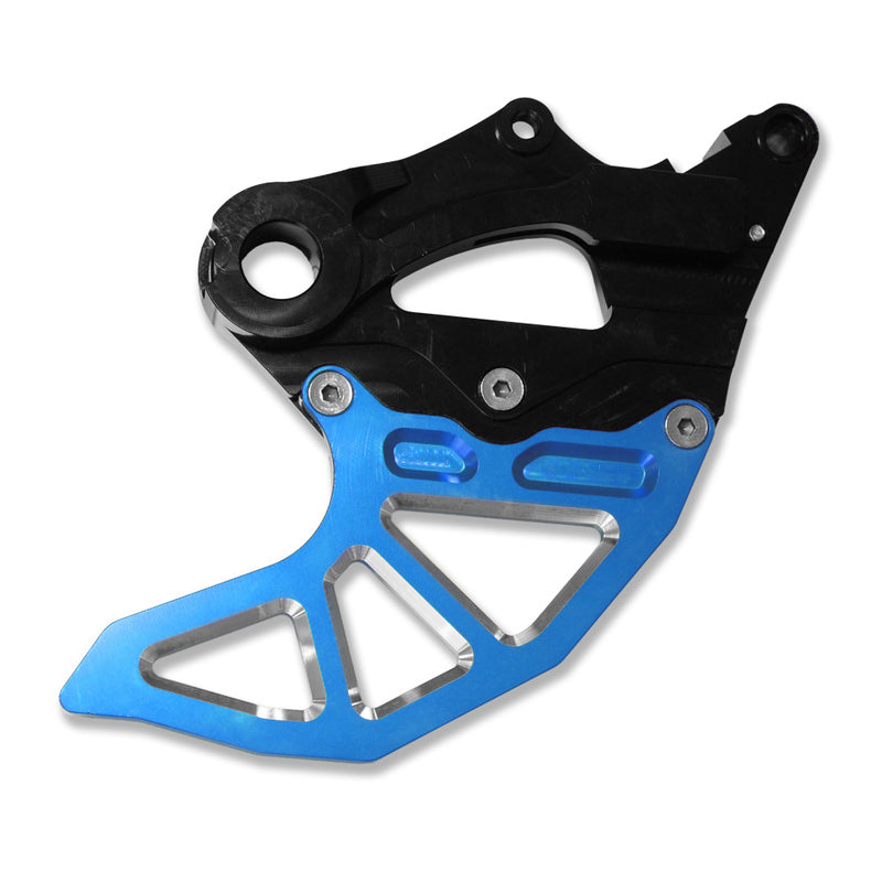 ART Rear Disc Protector Blue with Caliper Protection Sherco
