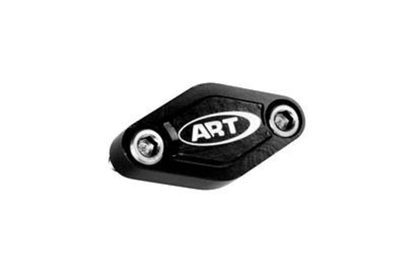 ART Brake Block Off Plate Black ATV