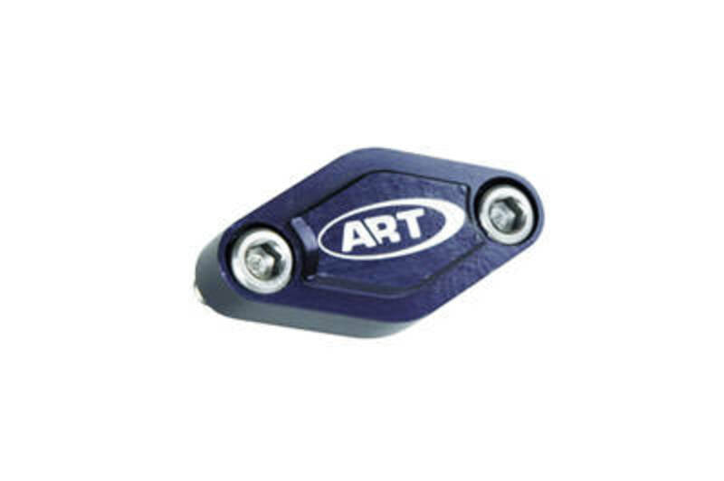 ART Brake Block Off Plate Blue ATV