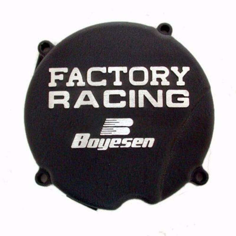BOYESEN Factory Racing Ignition Cover Black Honda CR500R