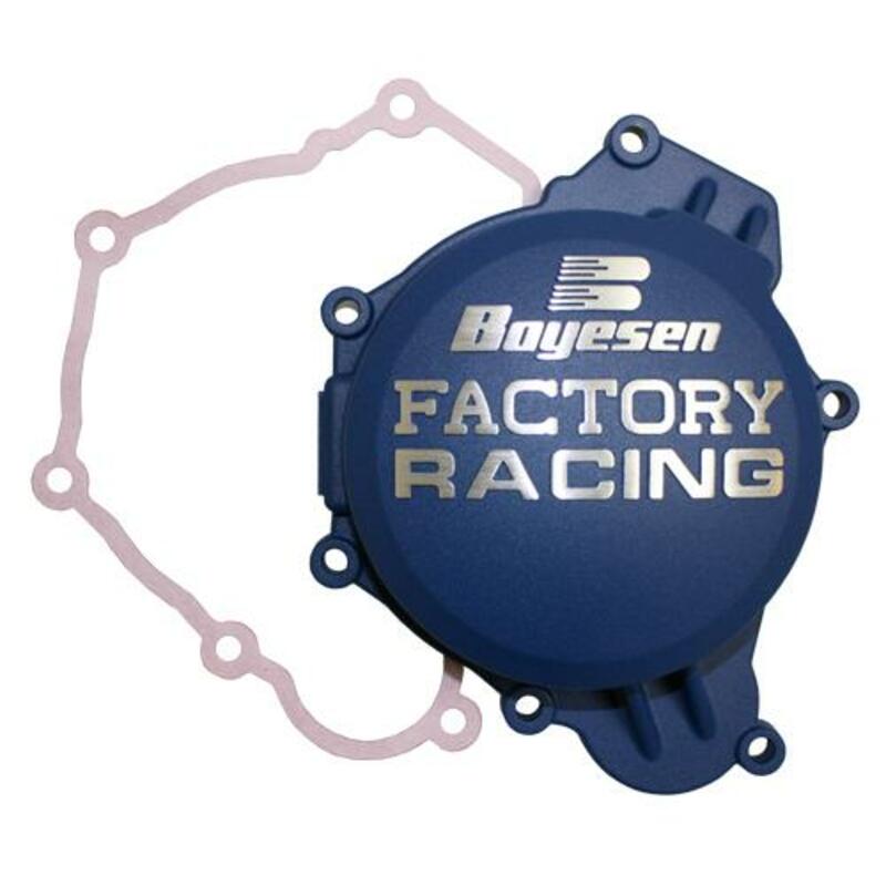 BOYESEN Factory Racing Ignition Cover Blue Yamaha YZ65