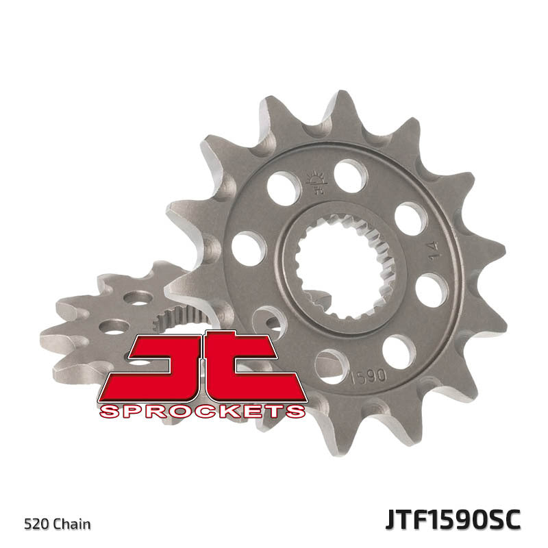 JT SPROCKETS Steel Self-Cleaning Front Sprocket 1590 - 520 - 1074277001