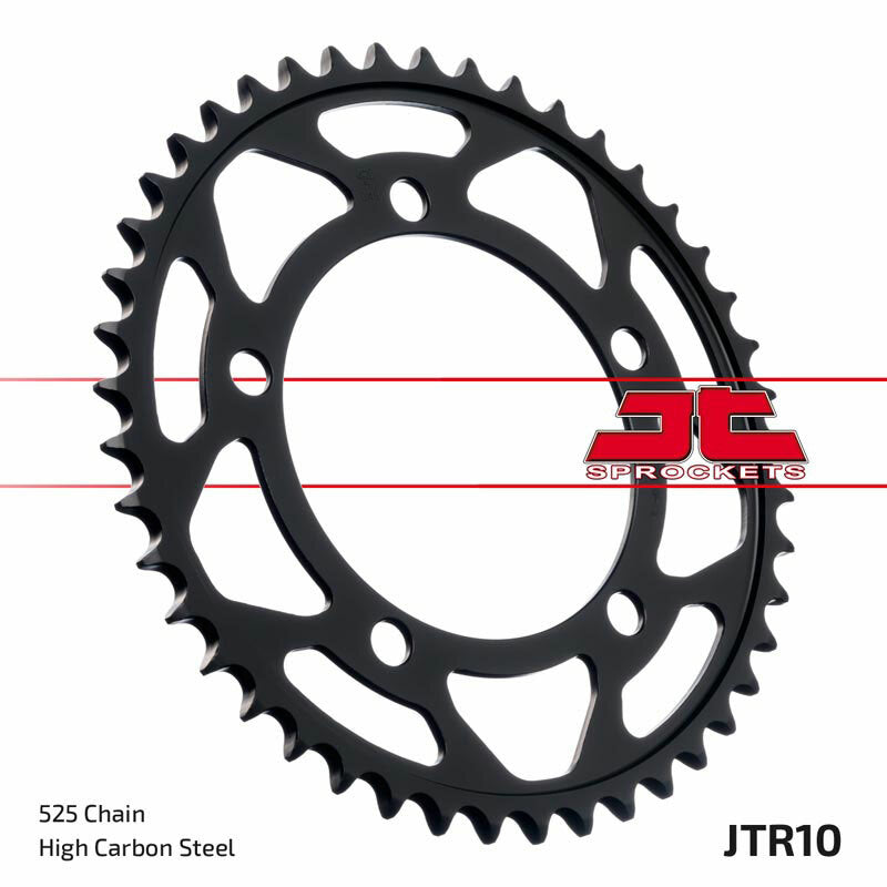 JT SPROCKETS Steel Standard Rear Sprocket 10 - 525 - 1074858001