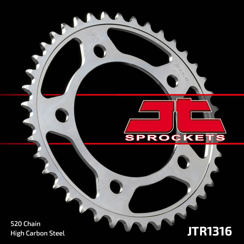 JT SPROCKETS Steel Standard Rear Sprocket 1316 - 520 - 1074902004