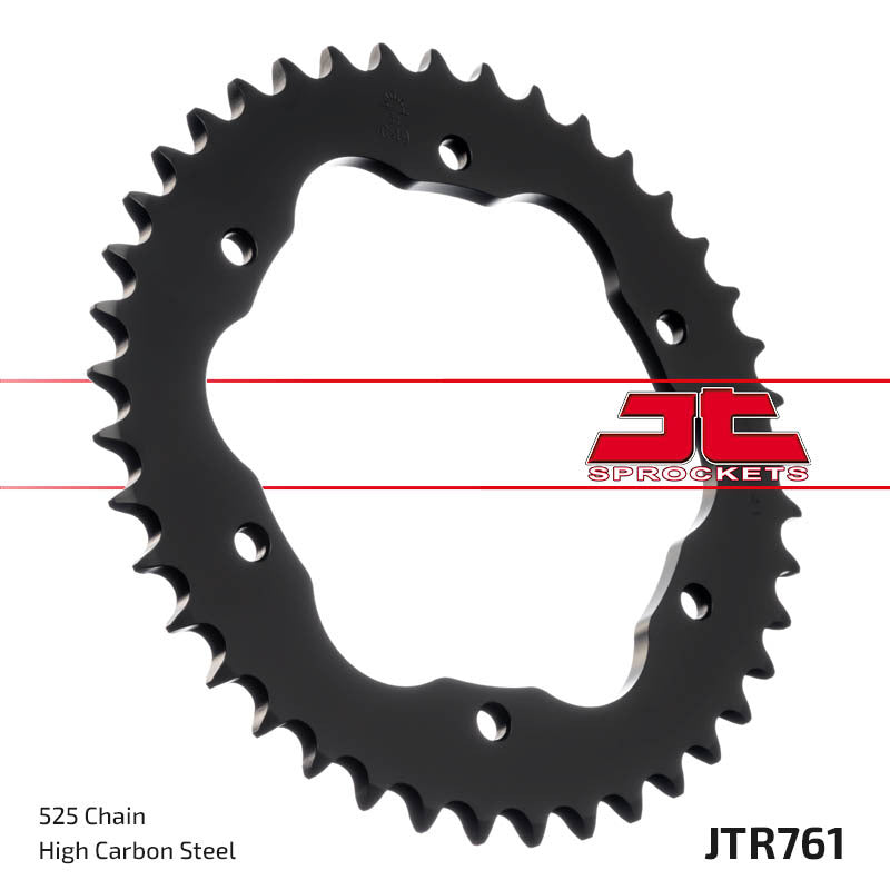JT SPROCKETS Steel Standard Rear Sprocket 761 - 525