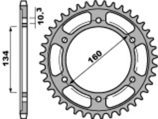 PBR Racing Aluminium Ultra-Light Kettenrad 4405 - 525 - 1075313006