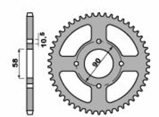 PBR Stahl Standard Kettenrad 4668 - 520 - 1075383001