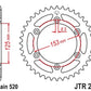 JT SPROCKETS Steel Standard Rear Sprocket 210 - 520 - 1075482003