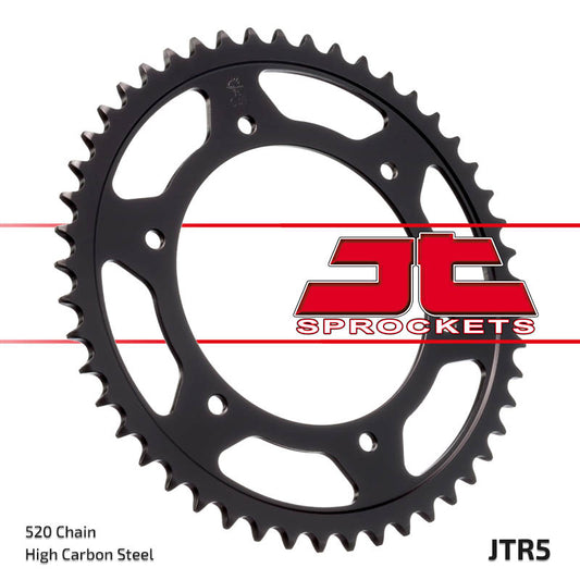 JT SPROCKETS Steel Standard Rear Sprocket 5 - 520 - 1075516004
