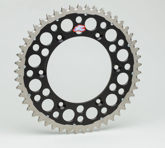 RENTHAL Twinring Aluminium Ultra-Light Self-Cleaning Hard Anodized Rear Sprocket 1230 - 520 - 1075609002