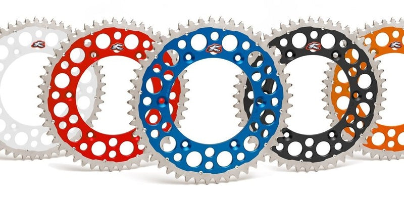 RENTHAL Twinring Aluminium Ultra-Light Self-Cleaning Hard Anodized Rear Sprocket 1500 - 520 - 1075618003