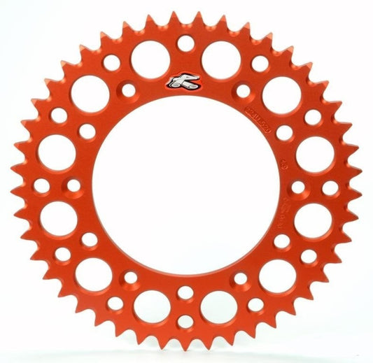 RENTHAL Aluminium Ultra-Light Self-Cleaning Rear Sprocket 224U - 520 - 1075636010