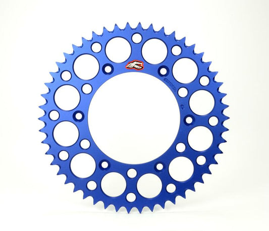 RENTHAL Aluminium Ultra-Light Self-Cleaning Hard Anodized Rear Sprocket HA - 520 - 1075636026