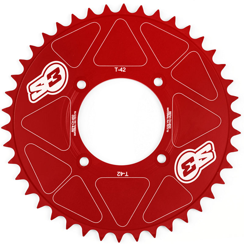 S3 Laser FIM Aluminium Ultra-Light Hard Anodized Rear Sprocket CH-850 - 520 - 1075650008