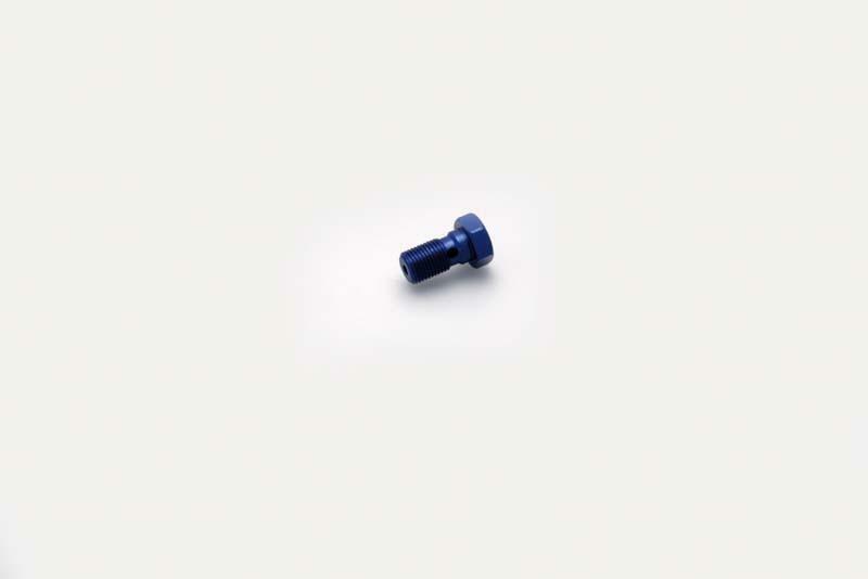 SINGLE SCREW M10X 1.00 BLUE