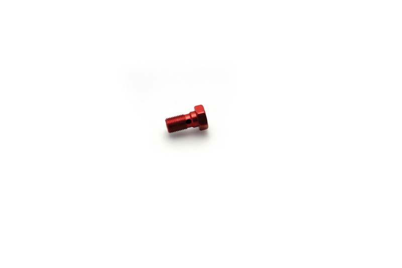 SINGLE SCREW M10X 1.00 RED