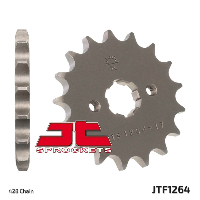 JT SPROCKETS Steel Standard Front Sprocket 1264 - 428 - 1077216002